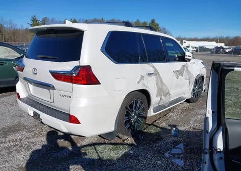 2019 Lexus Lx Lx 570 из США, поврежденный, VIN JTJHY7AX3K4295538